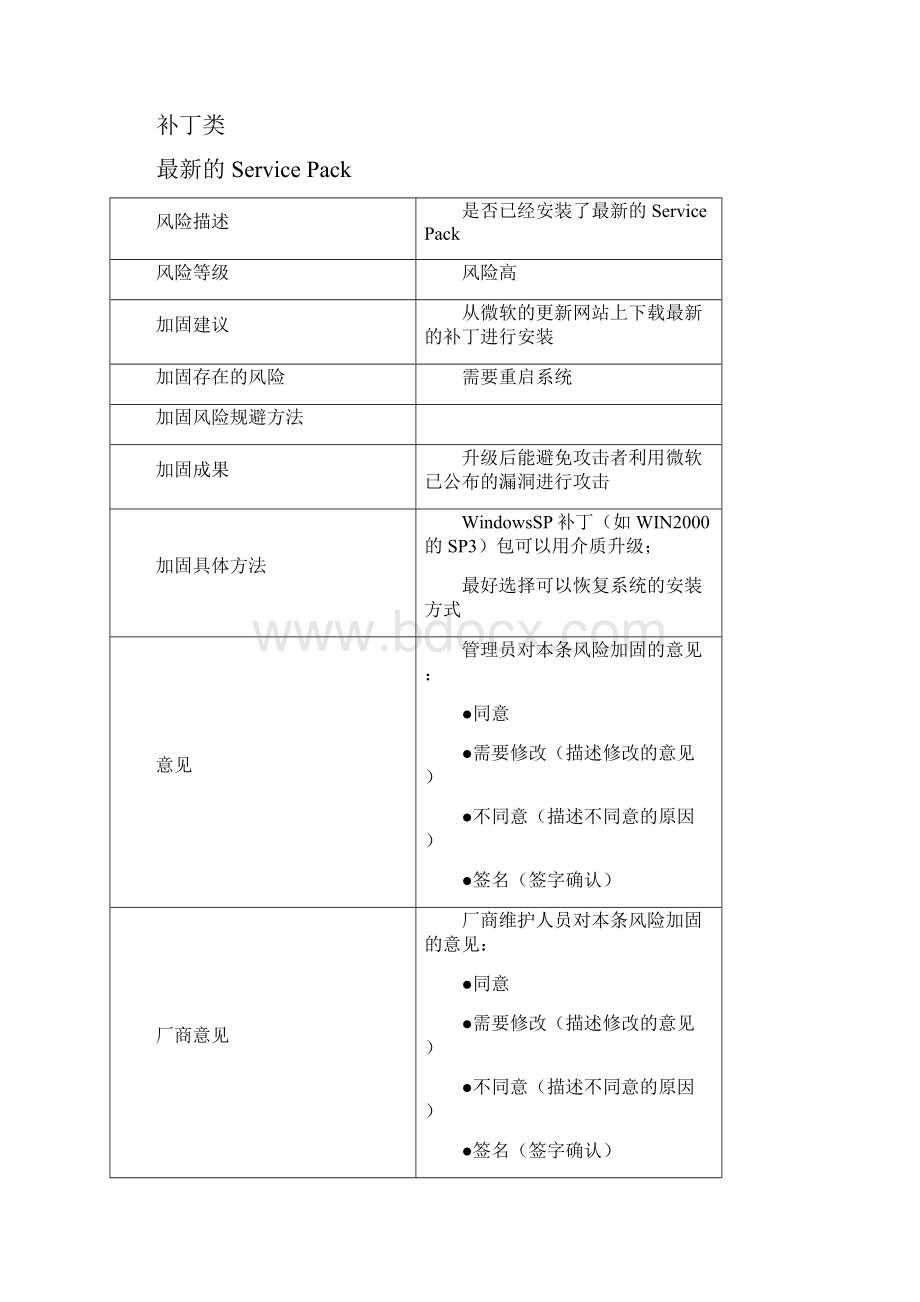 ISO27001检查表 WindowsChecklist ISO27001信息审计信息安全加固手册.docx_第2页