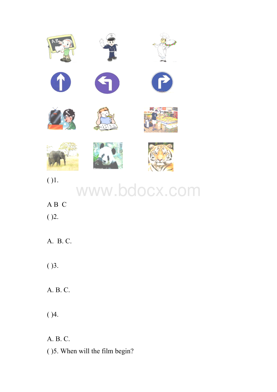 江苏省泰兴市实验初级中学学年七年级英语月考试题牛津译林版.docx_第2页