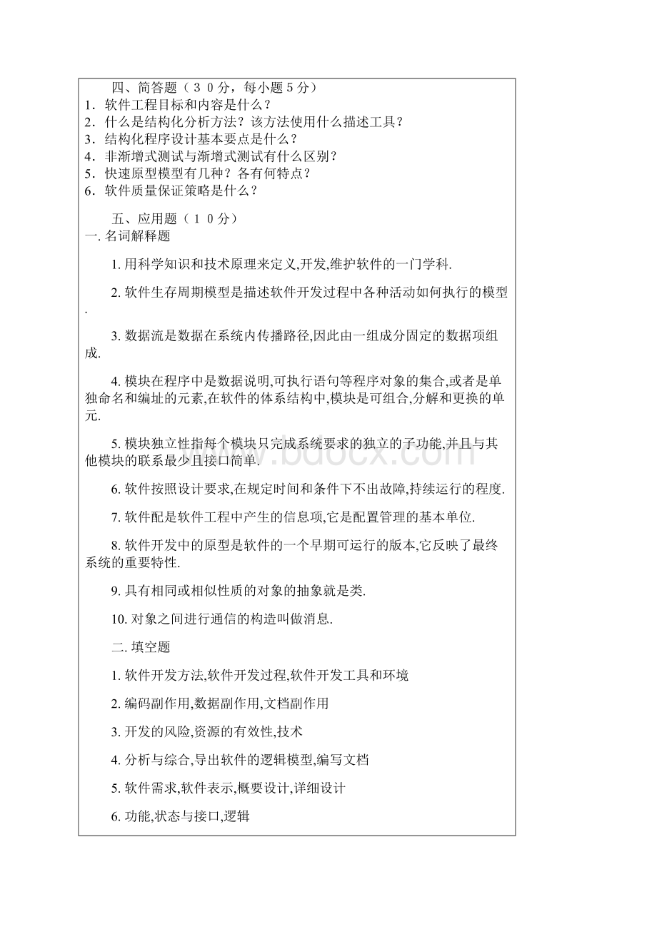 北邮网研院研究生复试要看的软件工程试题.docx_第3页