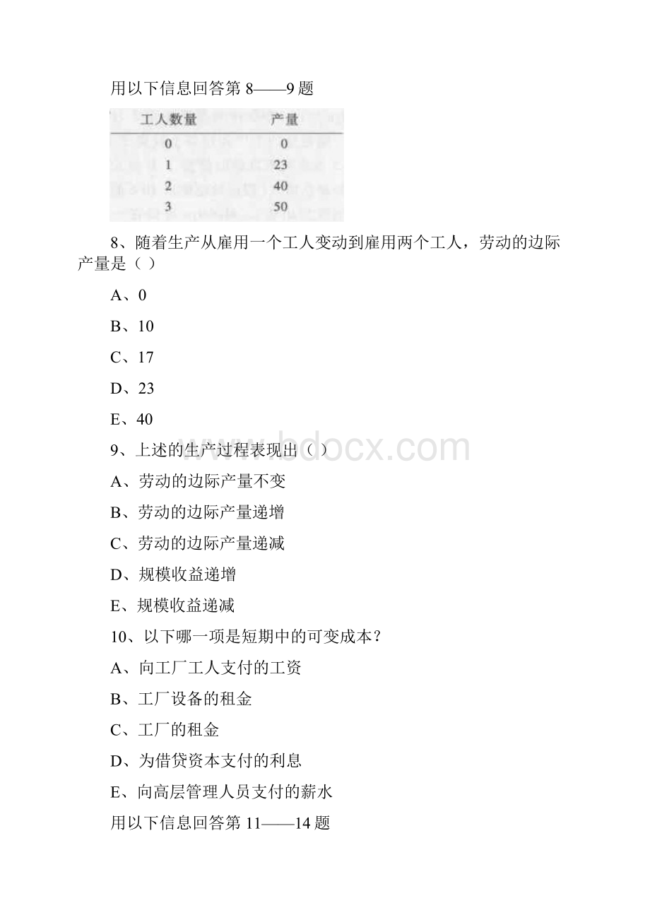 经济学原理练习题第四章.docx_第3页