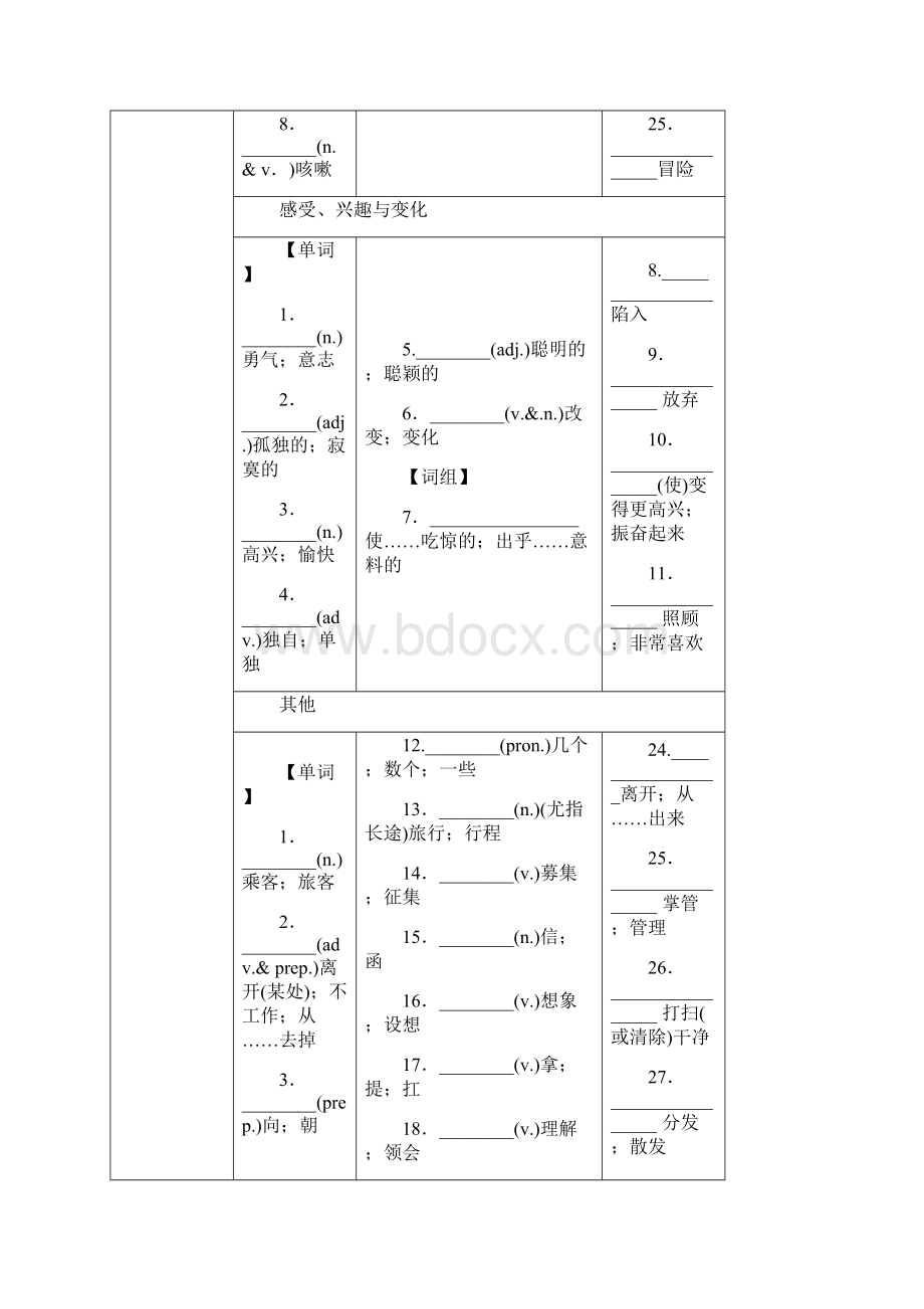 初中英语云南专版教材同步复习第十课时 八年级下 Units12.docx_第2页