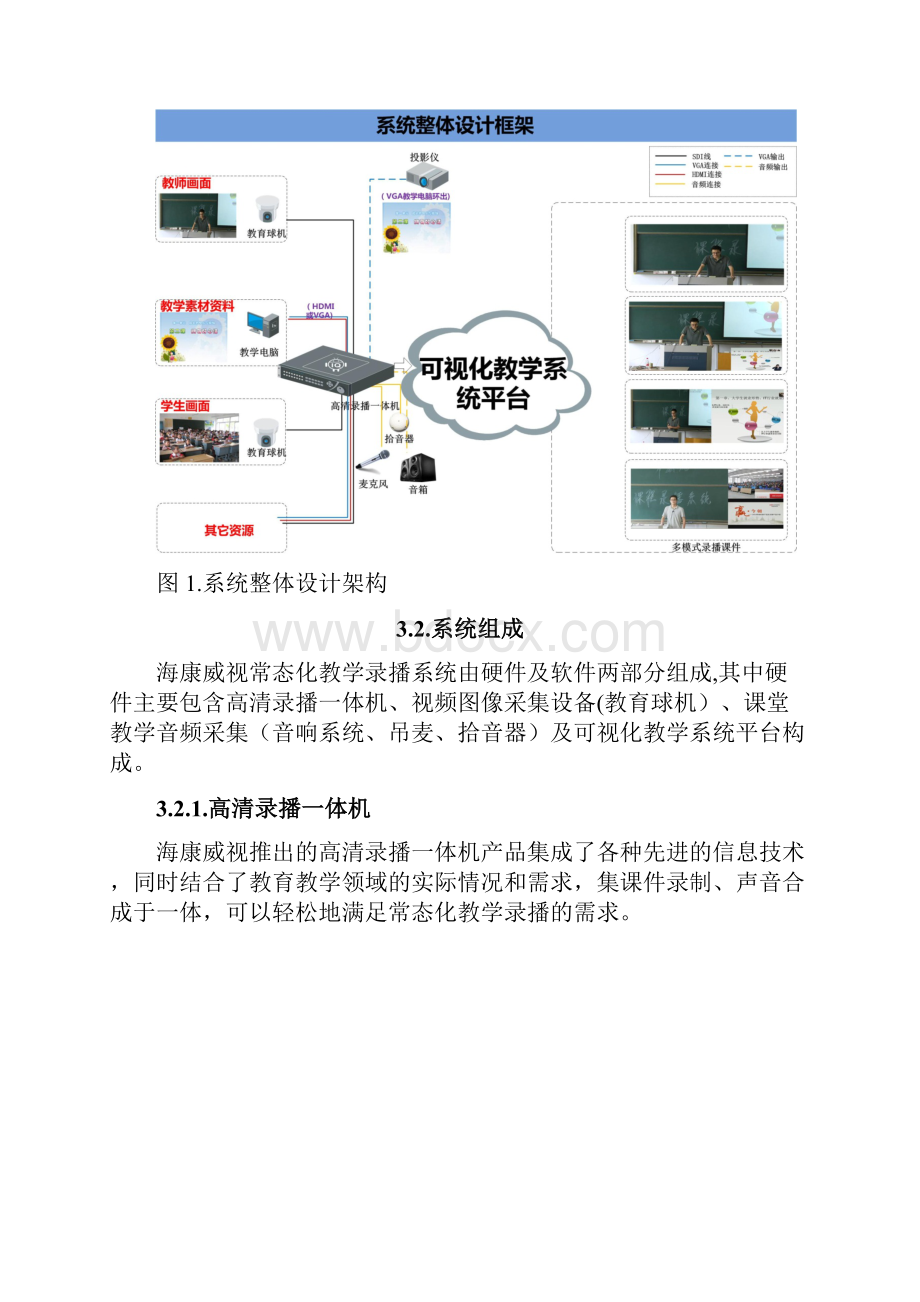 海康威视常态化教学录播系统解决方案标准版.docx_第3页