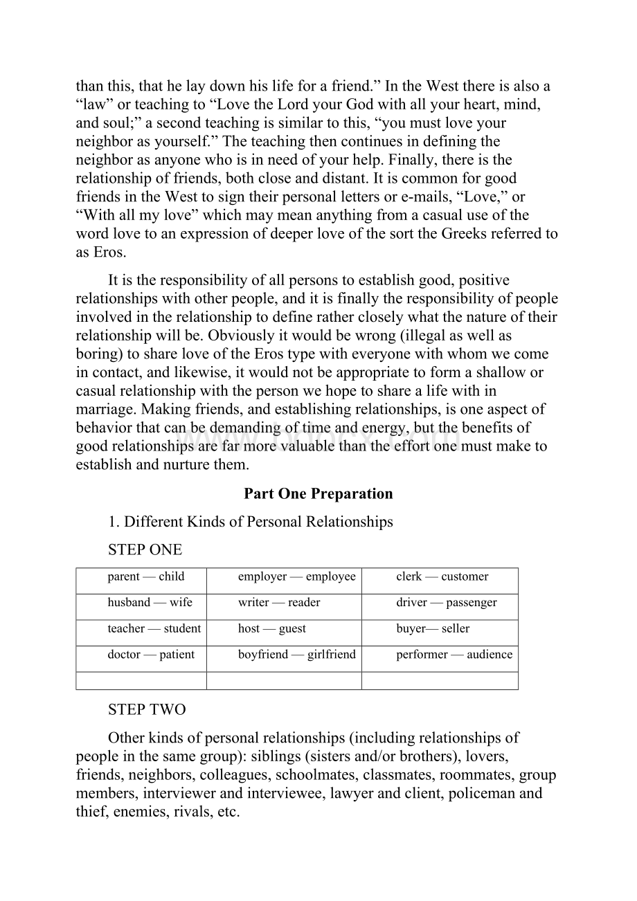 Unit 1 Personal Relationships新编大学英语第二版第一册教案.docx_第2页