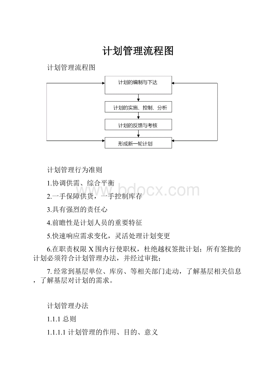 计划管理流程图.docx_第1页