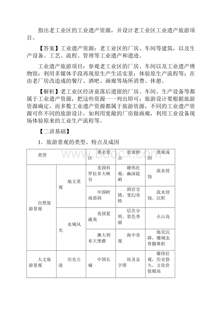 高三地理课时考点复习调研测试48.docx_第3页