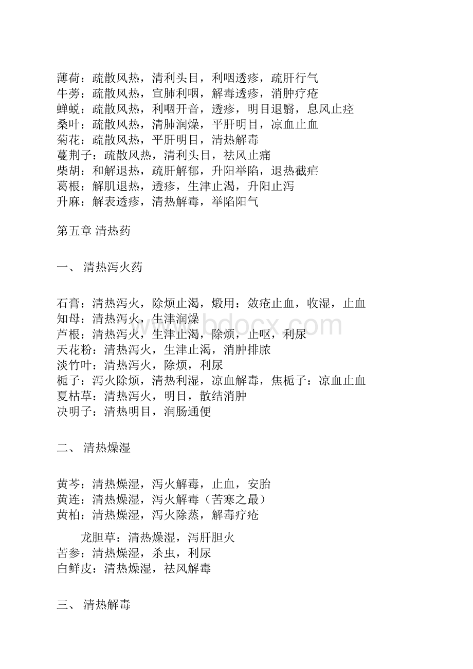 中西医内科主治医师中级复习中药复习重点汇编.docx_第2页