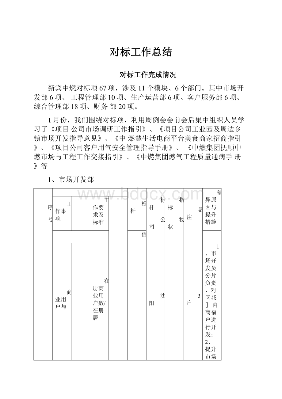 对标工作总结.docx