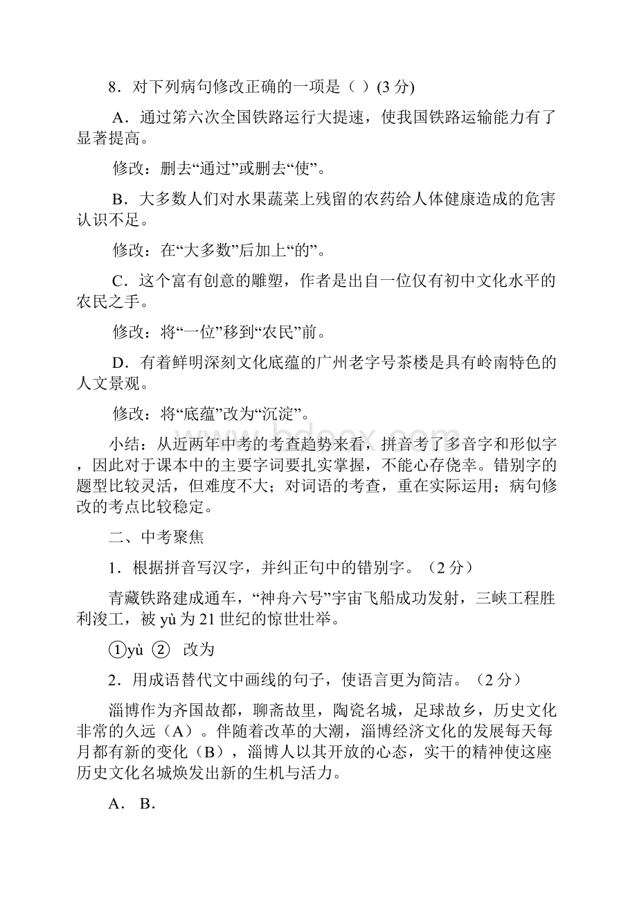 中考语言综合运用基础知识.docx_第3页