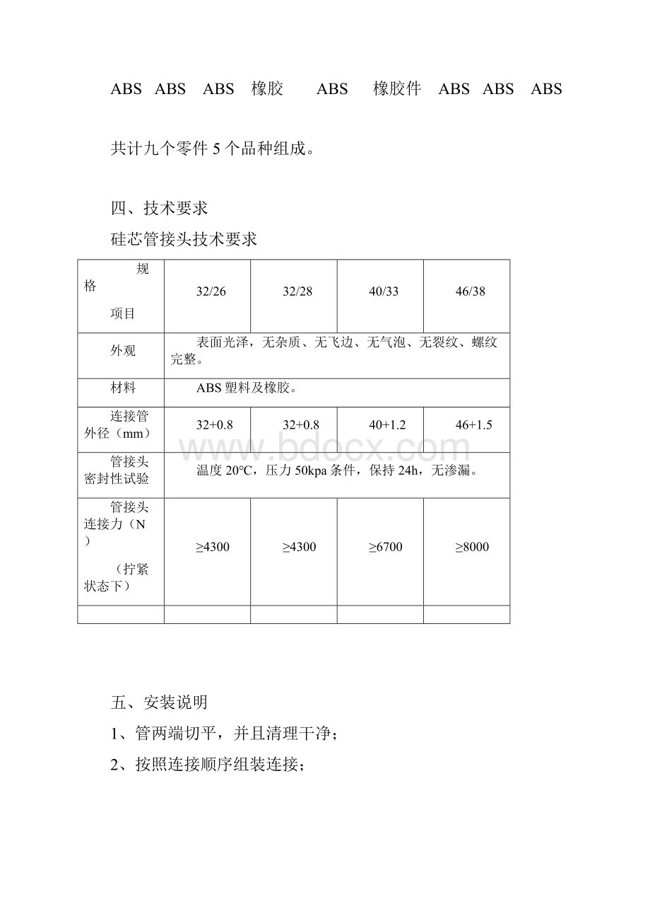 硅芯管接头说明书.docx_第2页