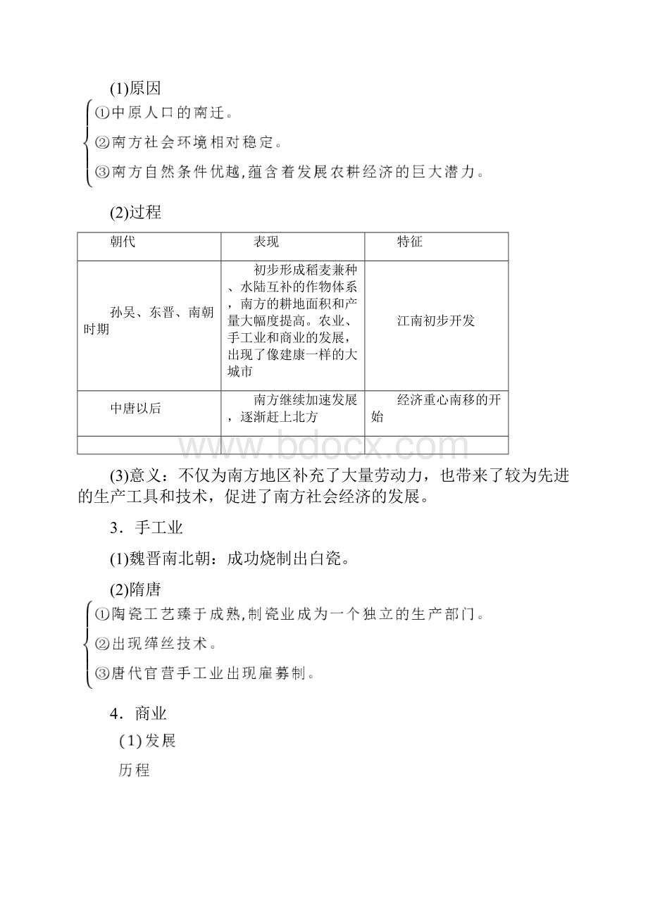 高考历史复习阶段三中华文明的曲折发展魏晋至隋唐课时2魏晋至隋唐时期的经济和思想文化学案岳麓版.docx_第2页