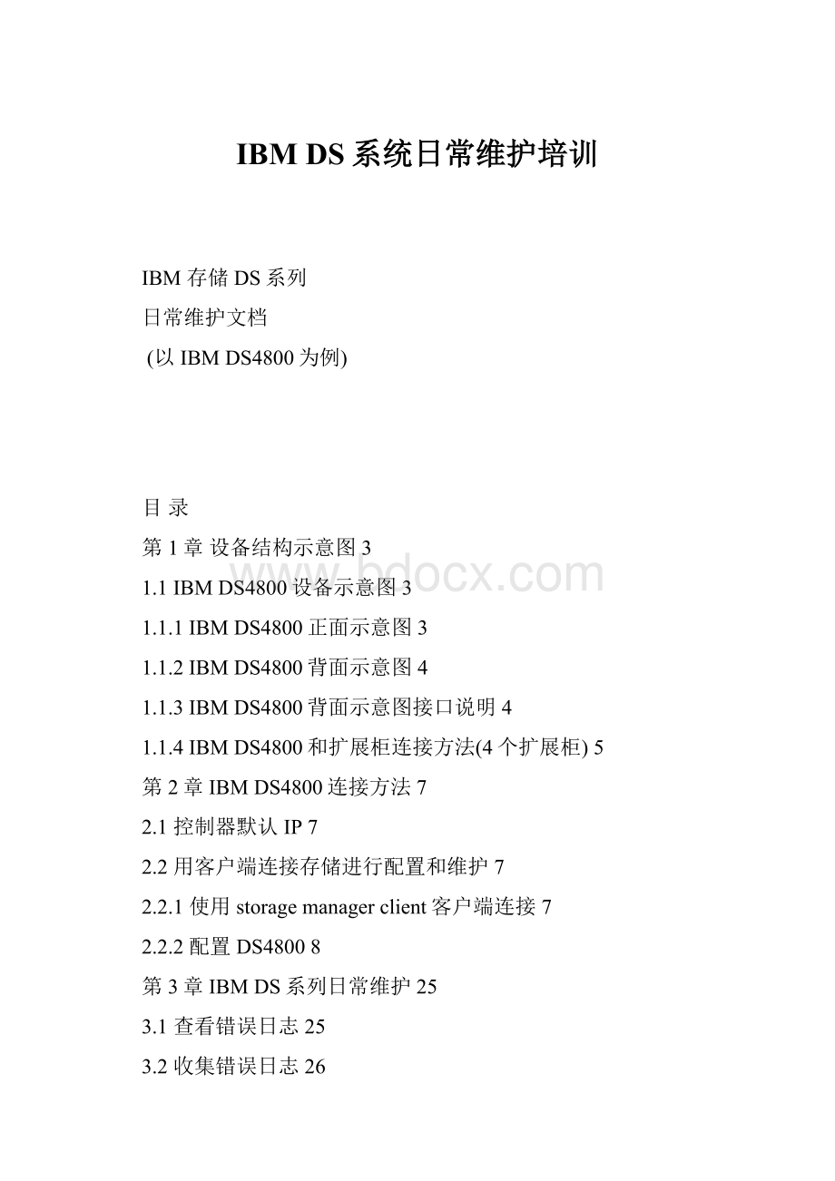 IBM DS系统日常维护培训.docx_第1页