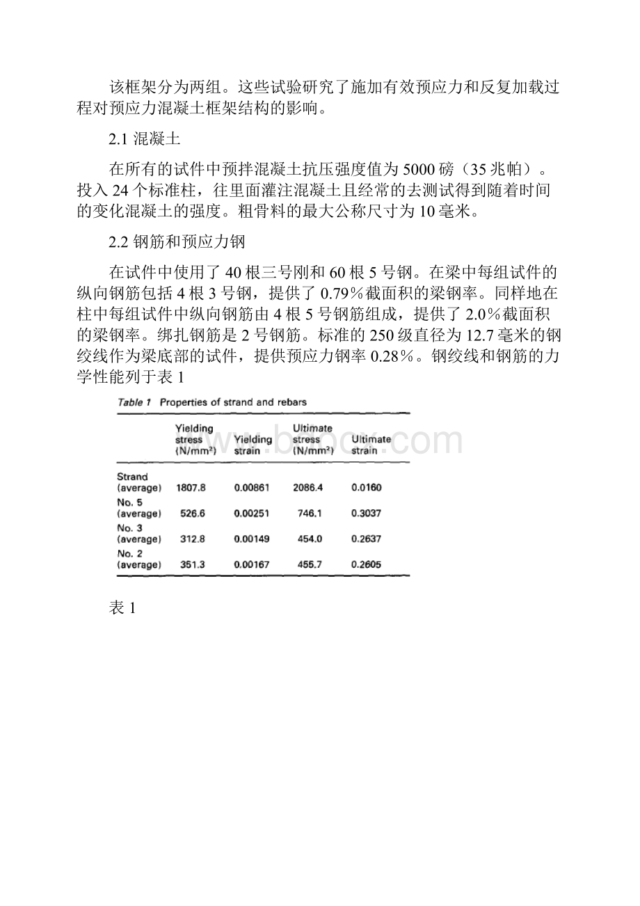 预应力混凝土框架模型的循环载荷试验本科学位论文.docx_第3页