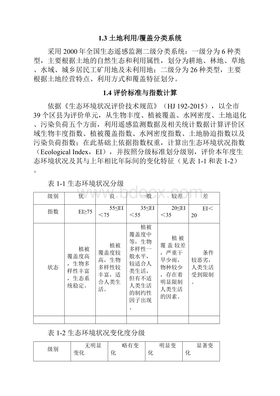 度重庆地区环境环境生态环境状况EI评价.docx_第2页