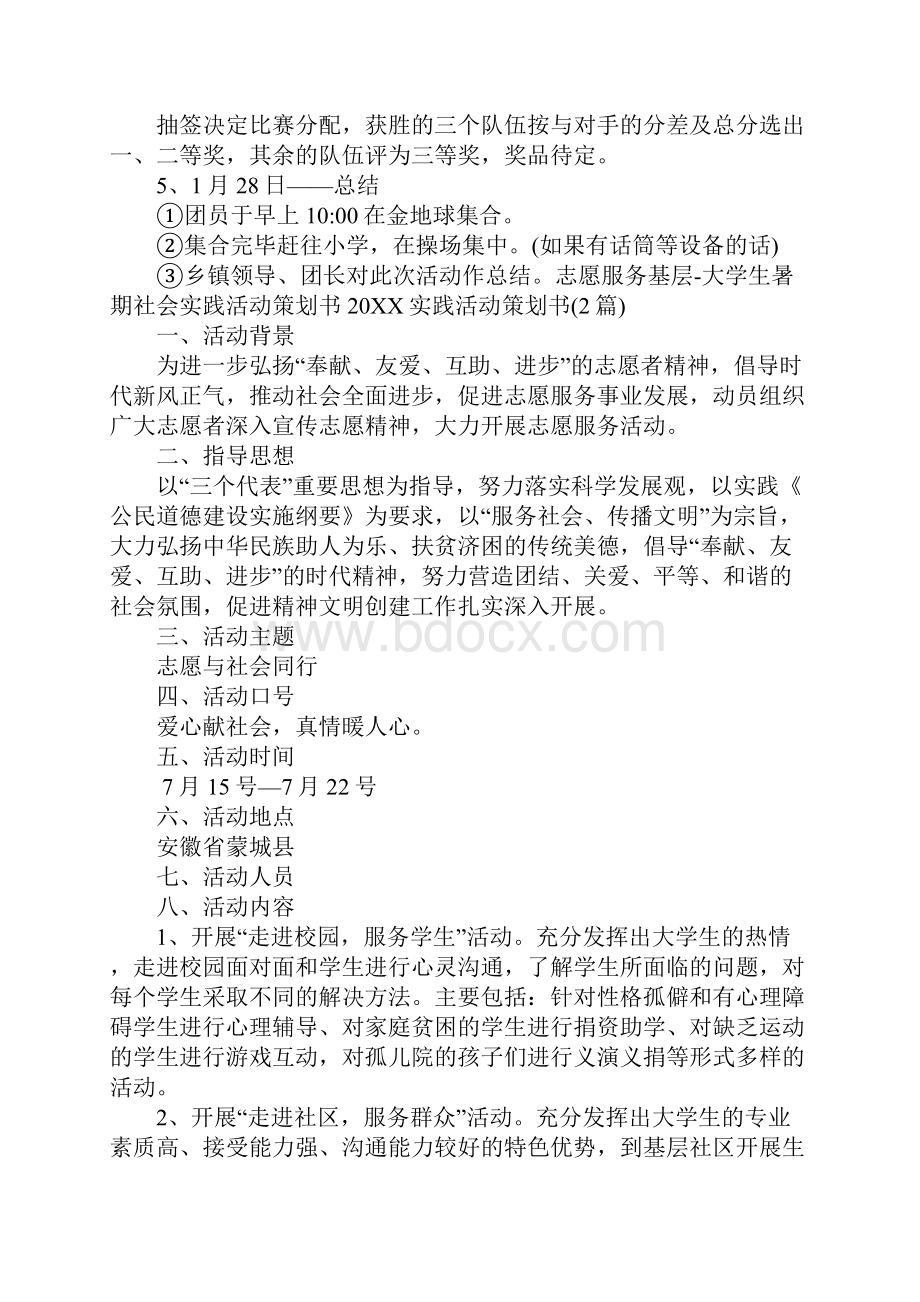 20XX实践活动策划书4篇.docx_第2页