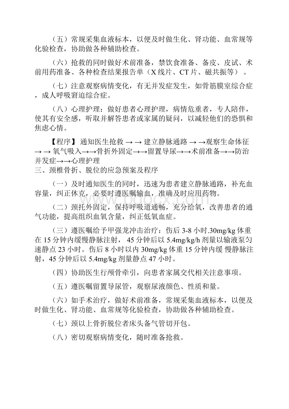 骨科的各种应急预案共18页.docx_第2页