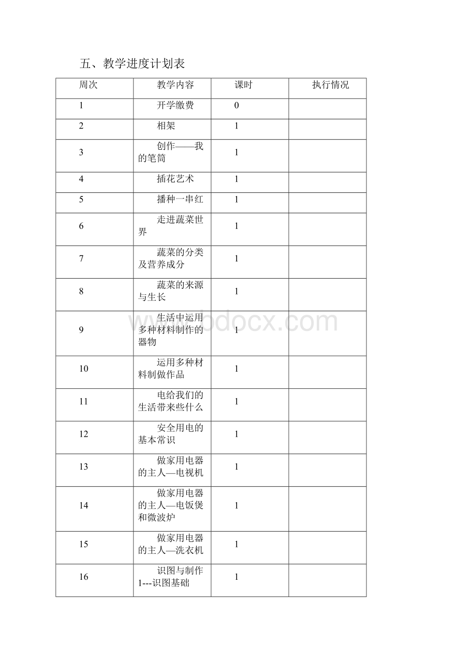 初中各年级劳动技术教案设计整套.docx_第3页