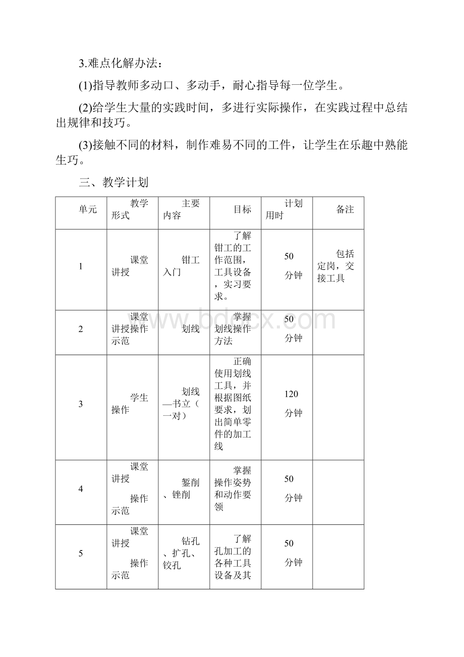 钳工实习教案.docx_第2页