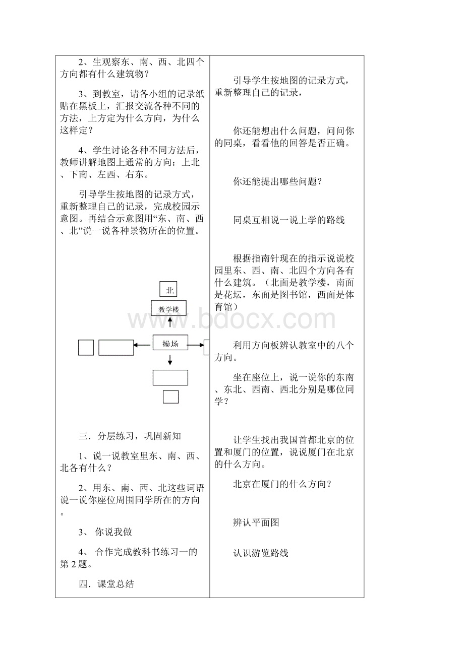 小学三年级数学下册数学全册教案表格式92页.docx_第2页