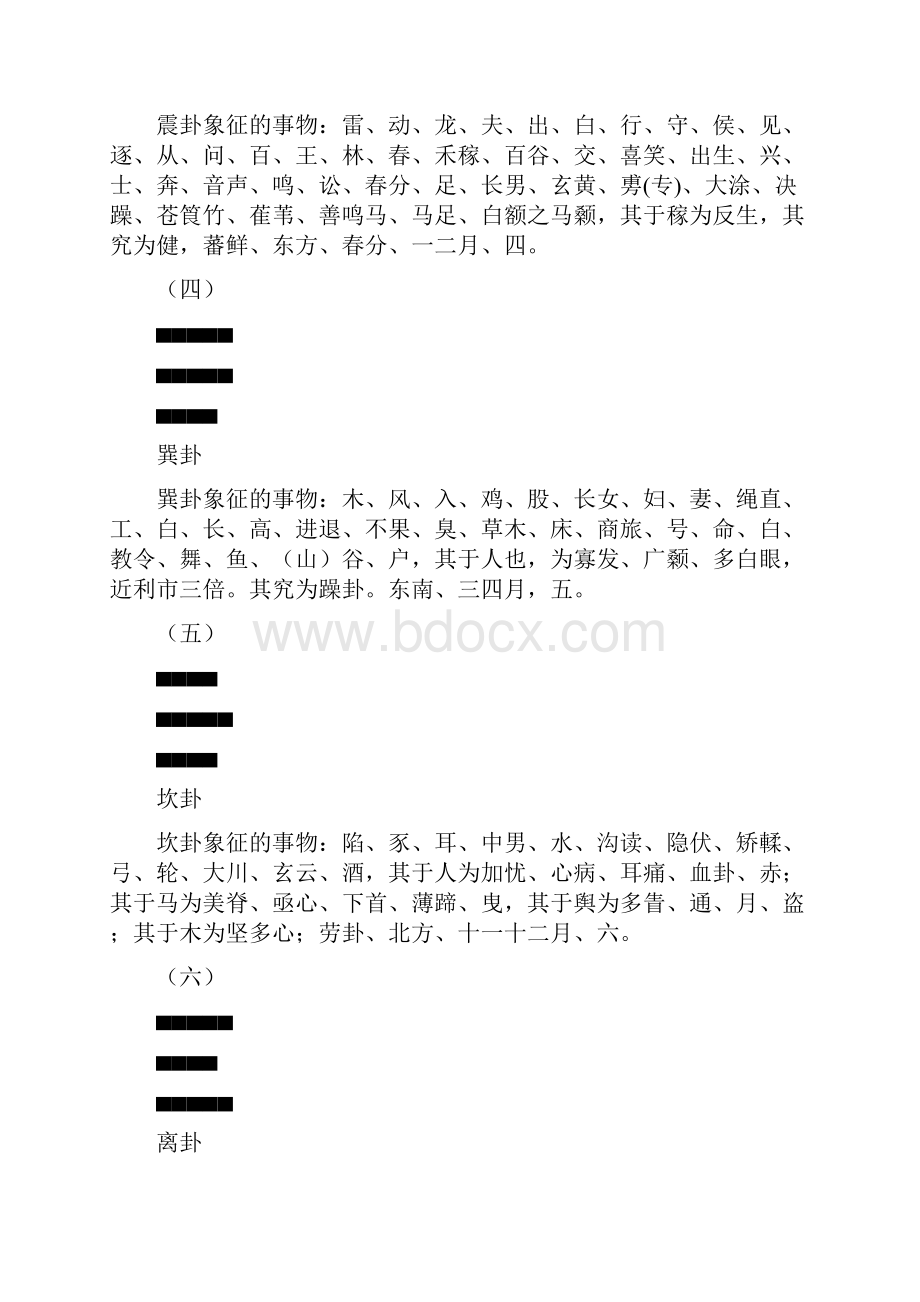 八卦所象征的事物之欧阳化创编.docx_第2页