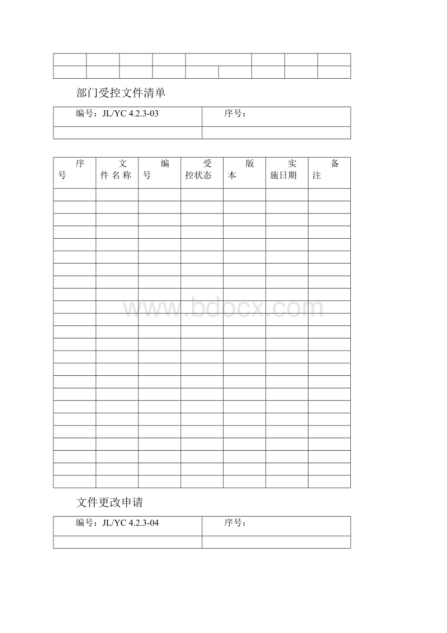 质量管理体系全套表格.docx_第3页