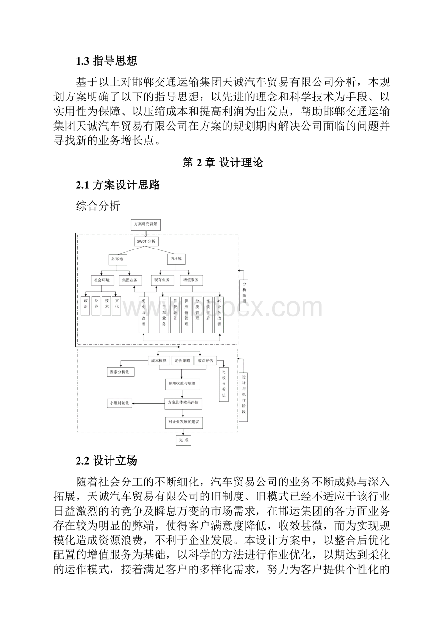 邯运集团汽贸增值服务设计方案.docx_第3页