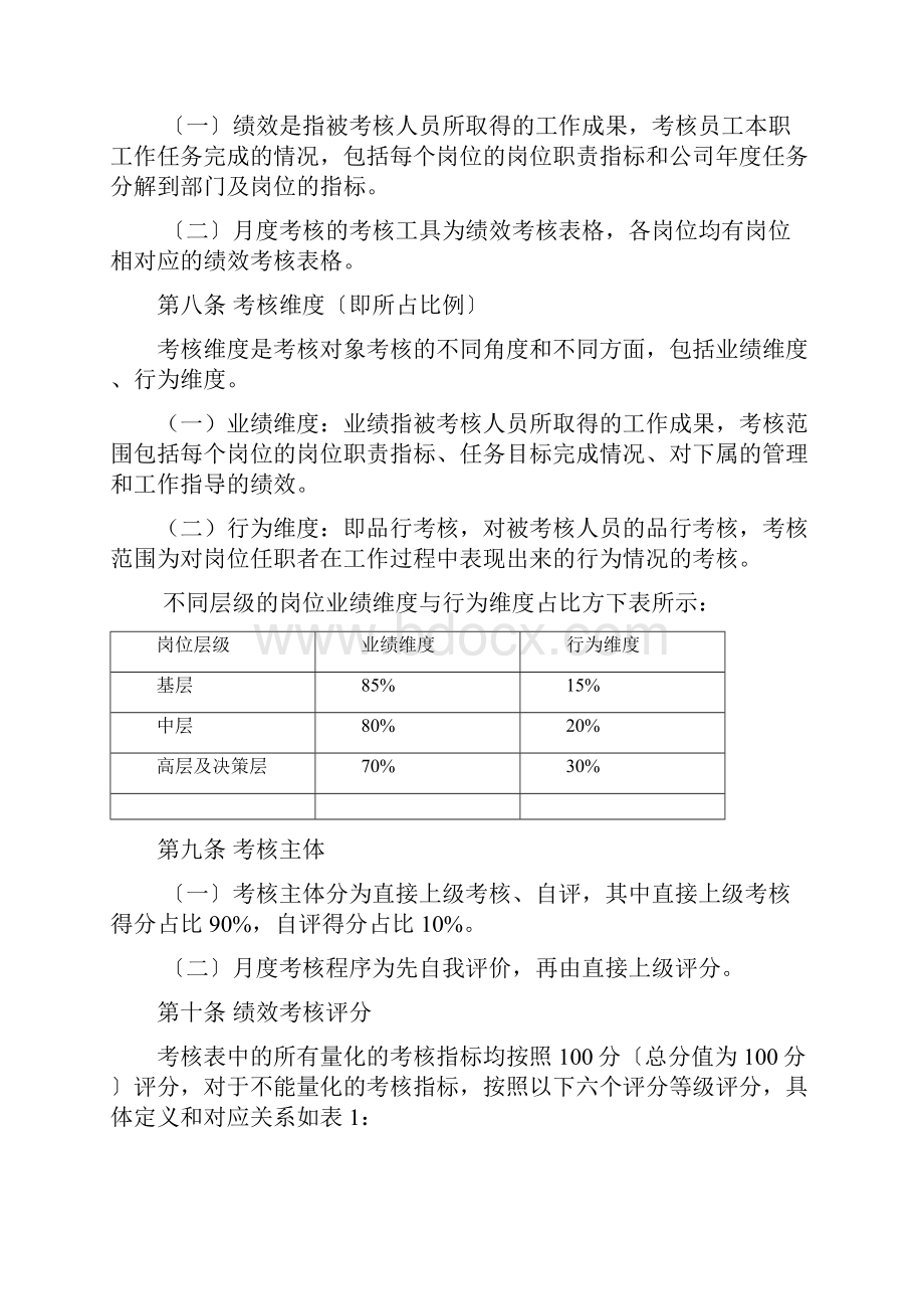 8生产型企业绩效考核方案.docx_第3页