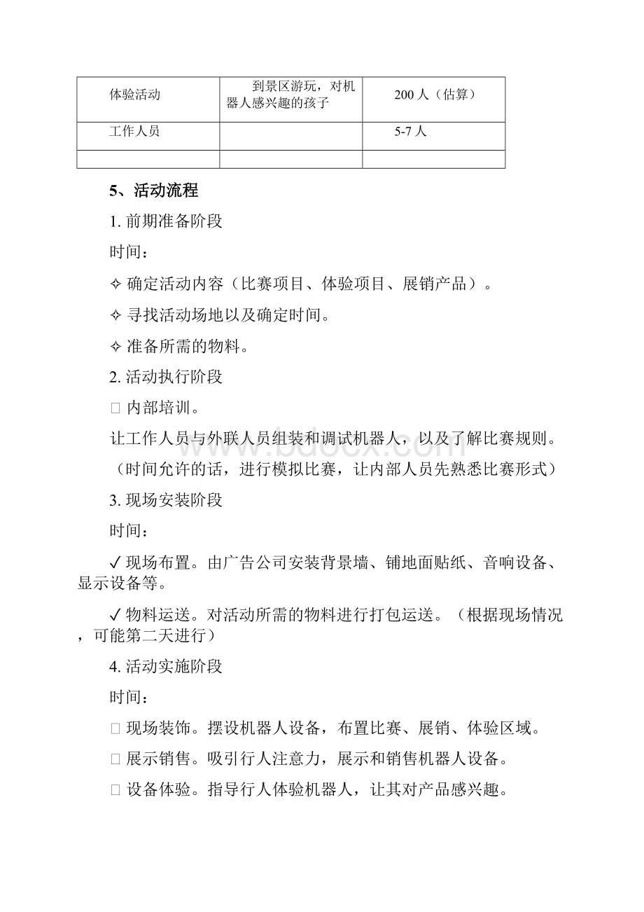 机器人组织活动方案计划与盈利方式探索.docx_第3页