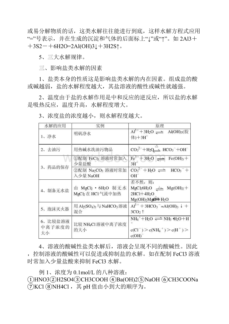 化学水解电离知识点.docx_第2页