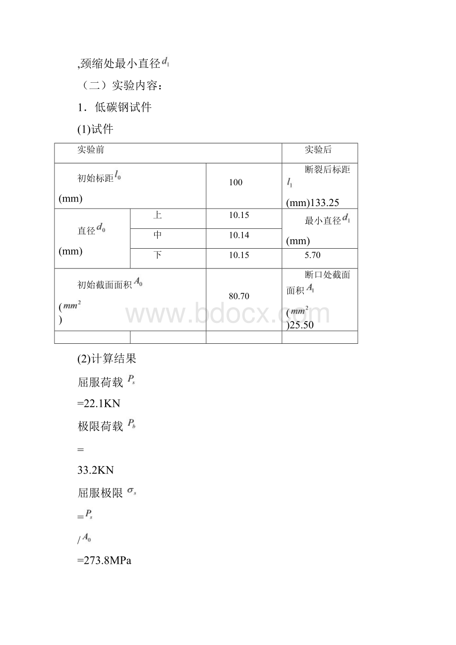 材料力学实验报告.docx_第3页