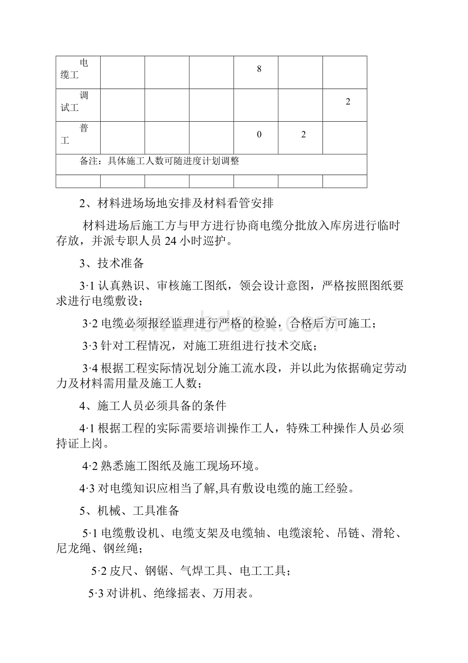 电缆敷设施工组织方案.docx_第3页