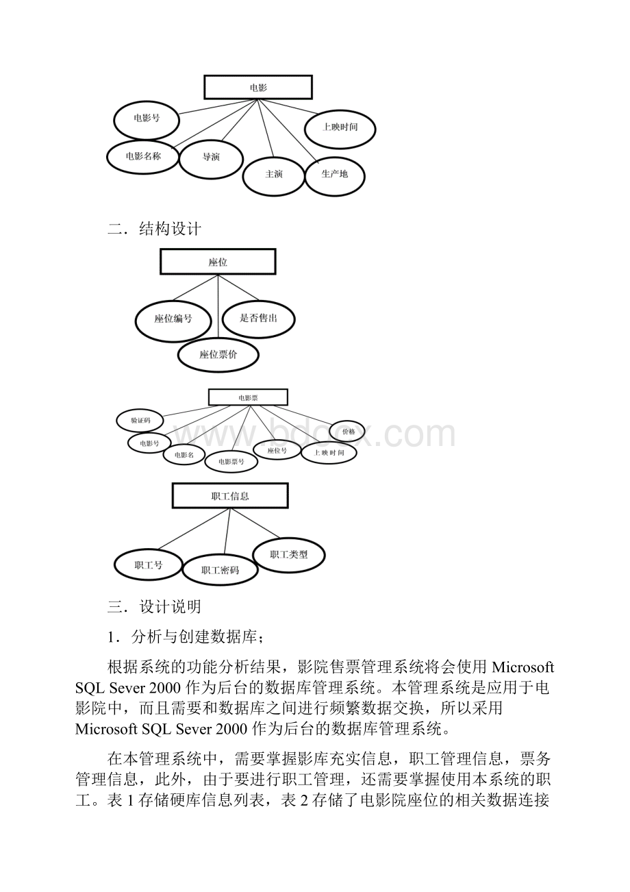 用数据库设计影院售票管理系统.docx_第2页