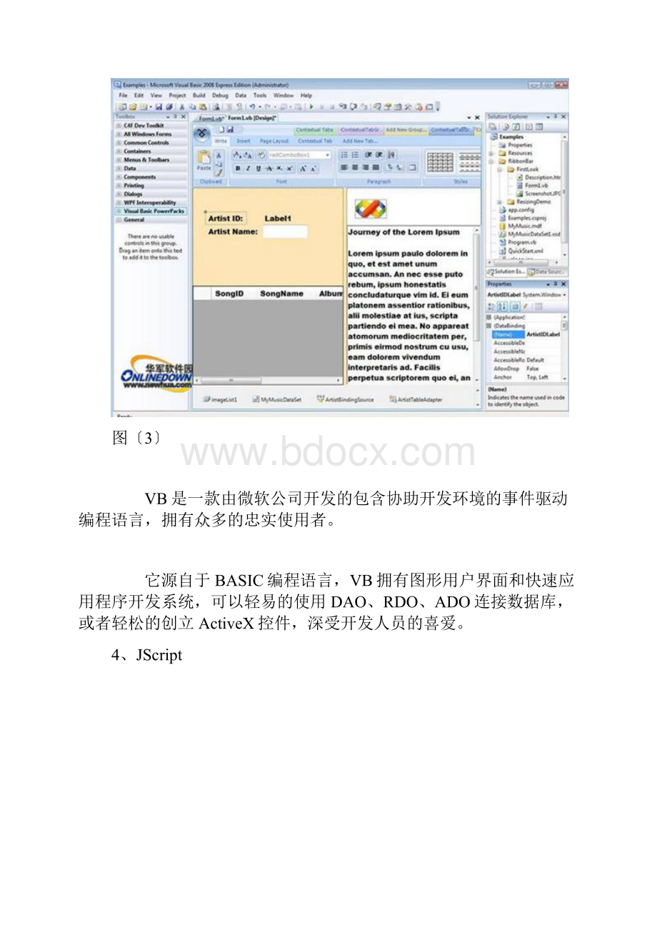 微软十大编程语言.docx_第3页