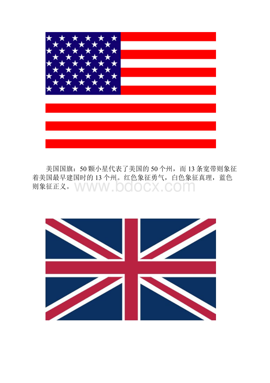 世界部分国家国旗的含义.docx_第2页
