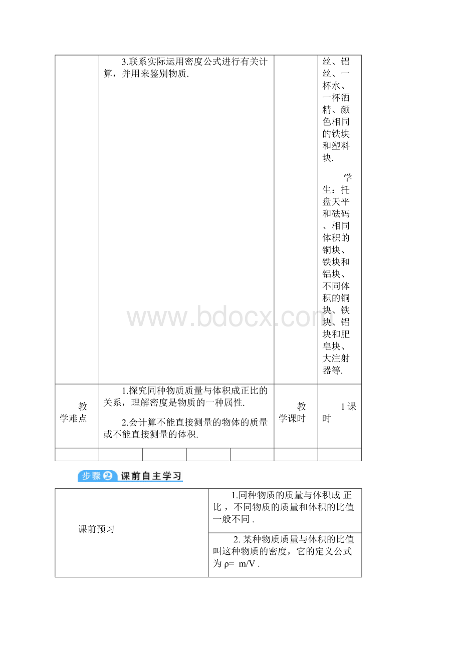 人教版八年级物理第6章第2节 密度2.docx_第2页