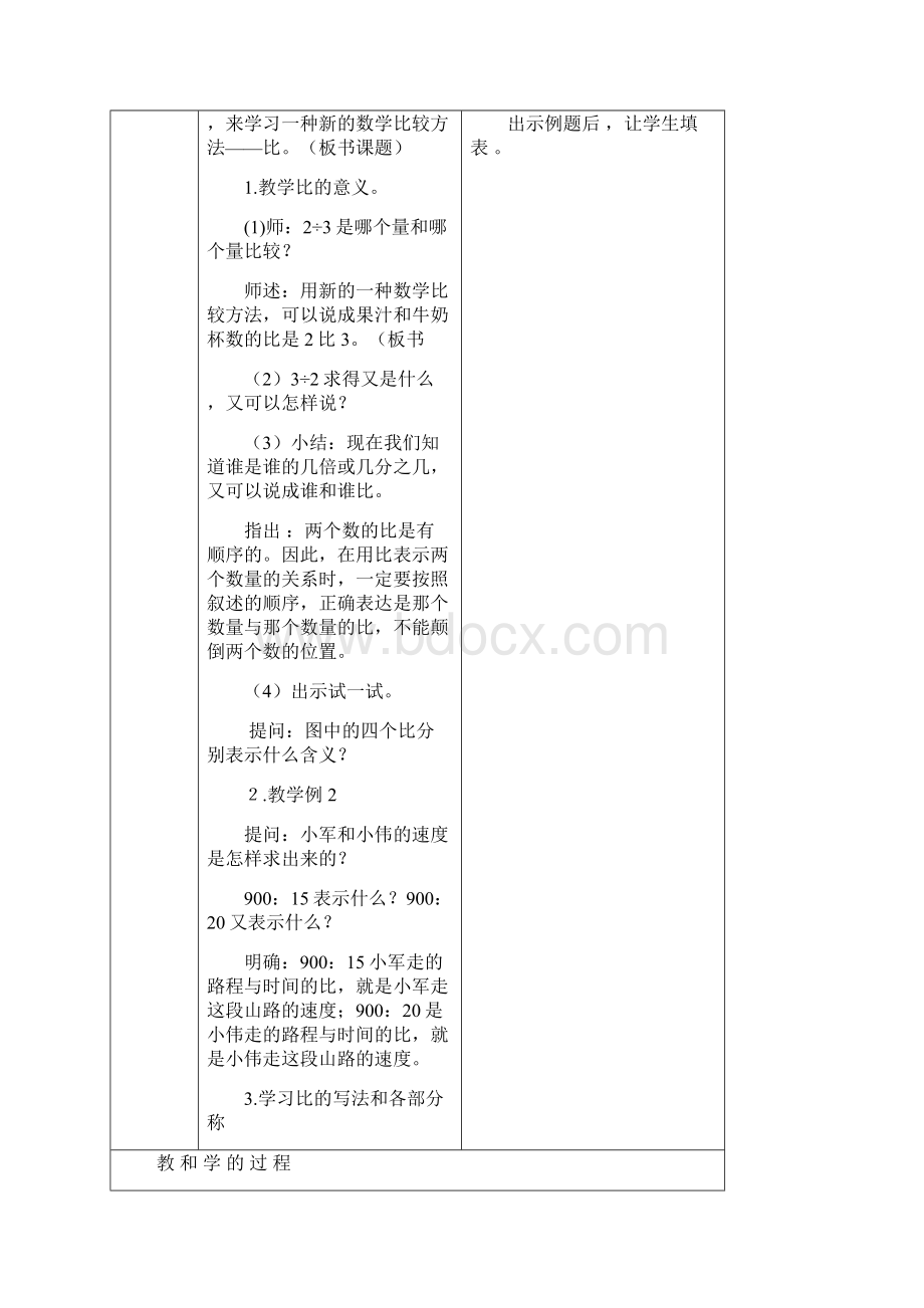 小学新苏教版数学六年级上册优质课公开课教学设计认识比.docx_第2页