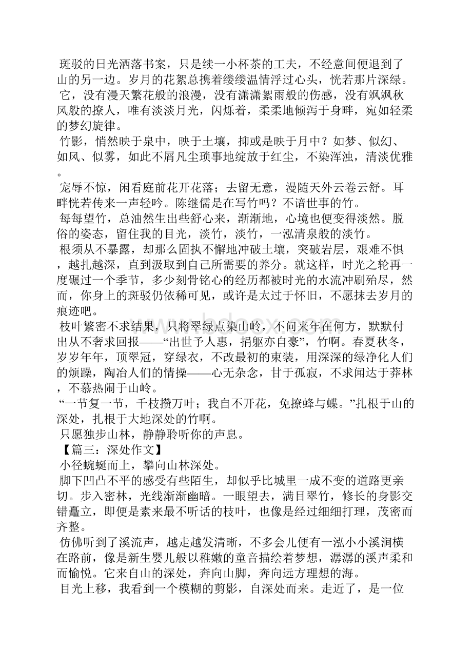 细微深处作文600字关于细微深处的作文八篇.docx_第2页