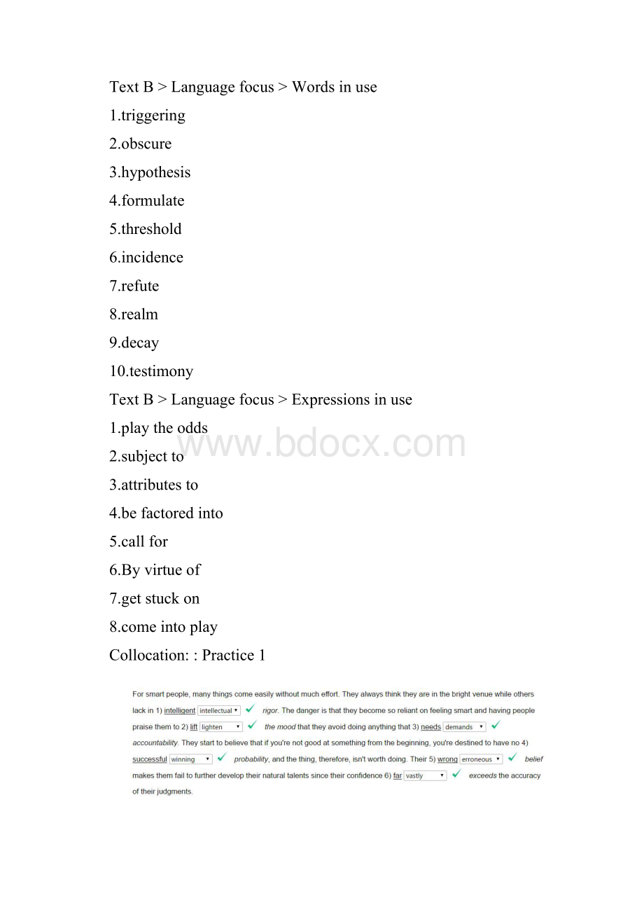 新视野大学英语第三版读写教程第四册课本练习答案全.docx_第3页