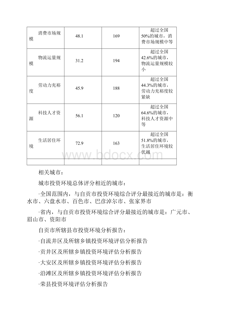 自贡市投资环境评估分析报告.docx_第3页