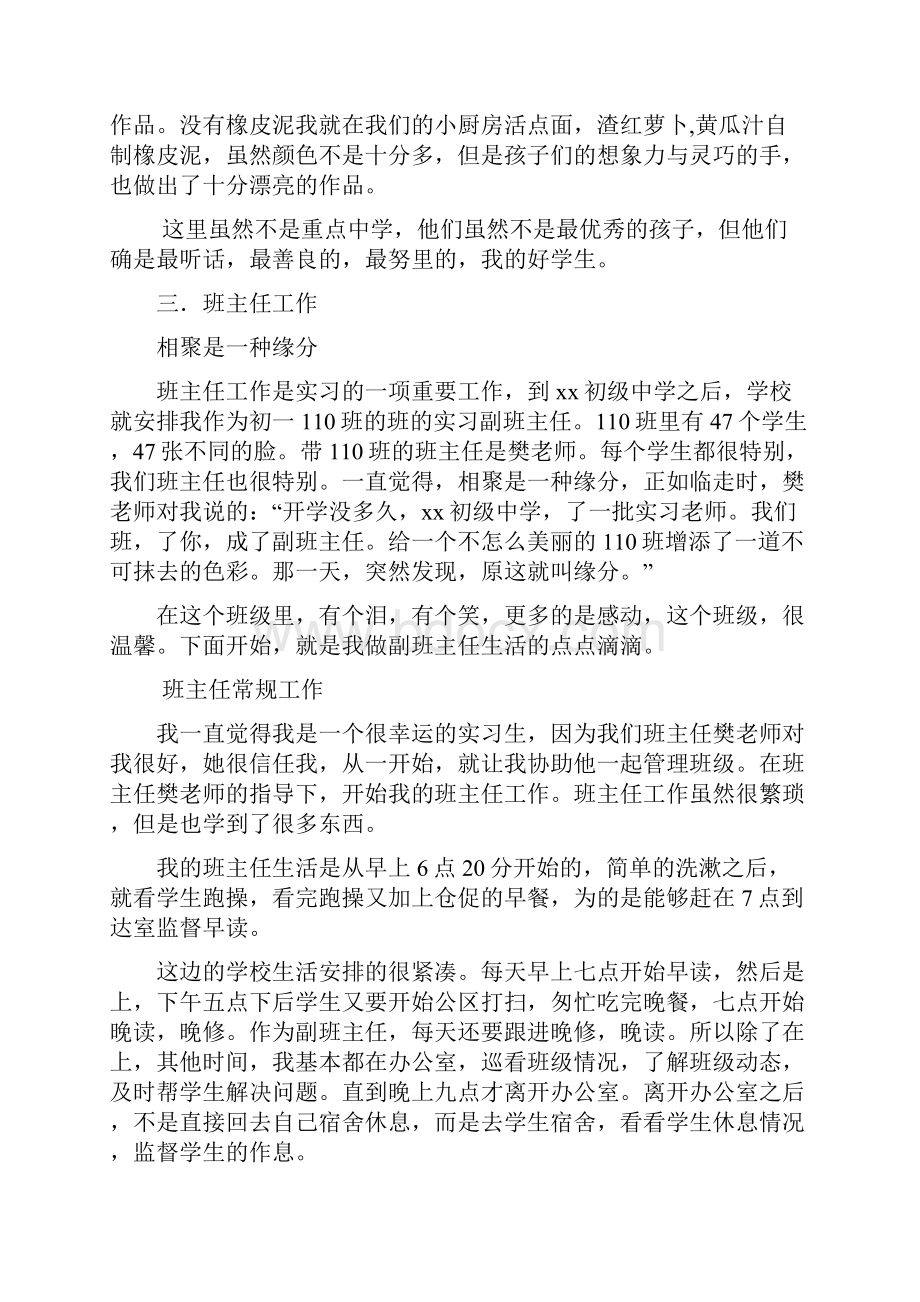 教育顶岗实习报告.docx_第3页