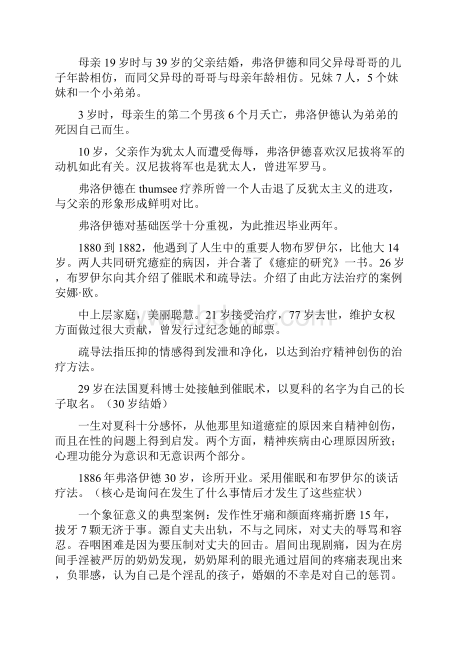 弗洛伊德精神分析理论与典型案例汇编.docx_第2页