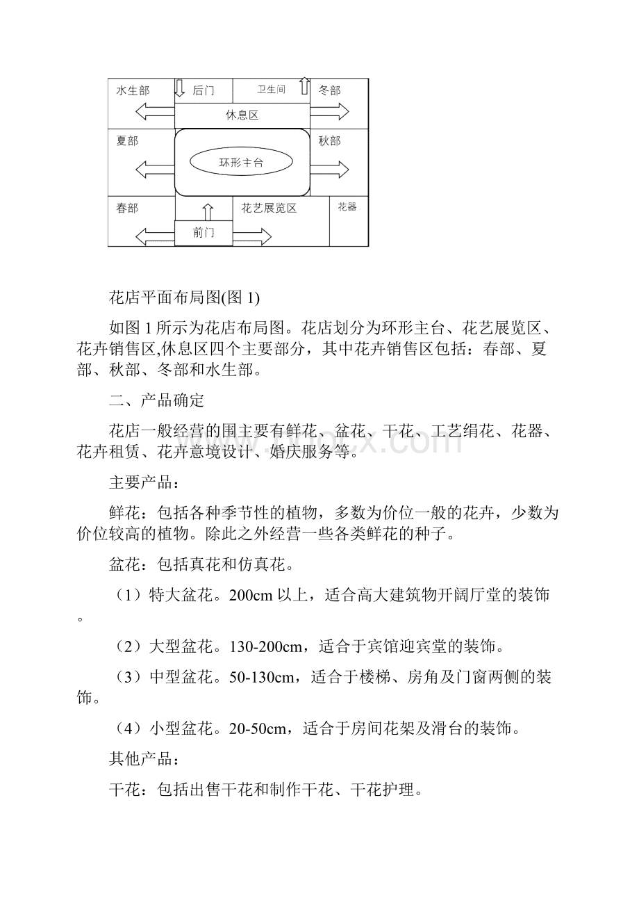 花店生产运作方案设计说明.docx_第3页