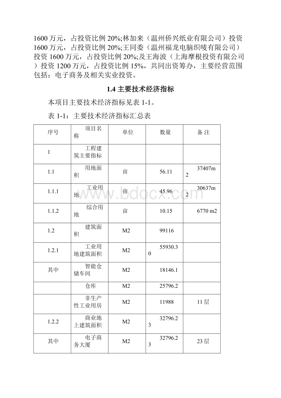 钱江电子商务园项目可行性研究报告.docx_第3页