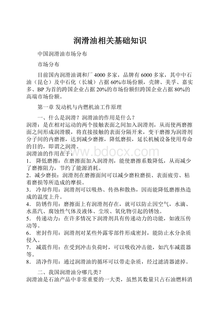 润滑油相关基础知识.docx_第1页