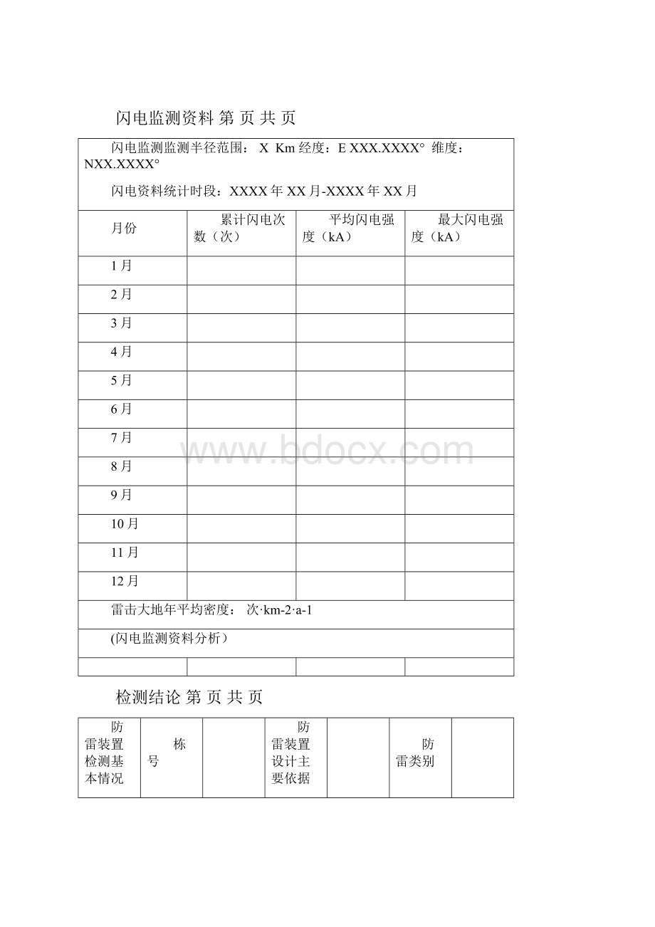 新建建筑物防雷装置检测报告材料书.docx_第3页