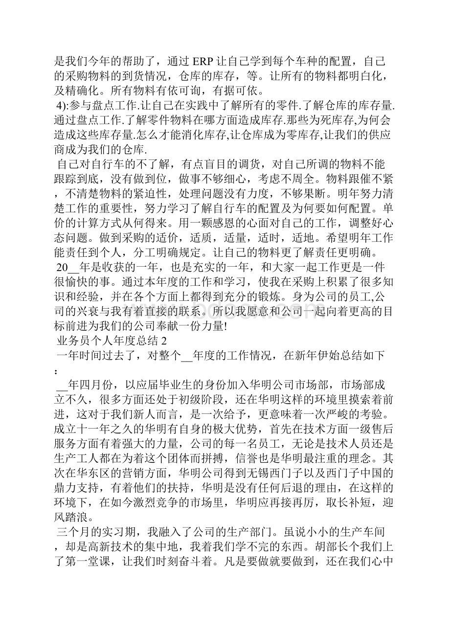 业务员个人年度总结.docx_第2页