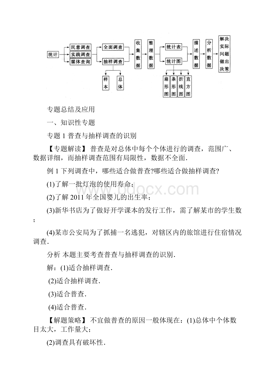 中考数学一轮复习讲义10 数据的收集整理与描述.docx_第2页