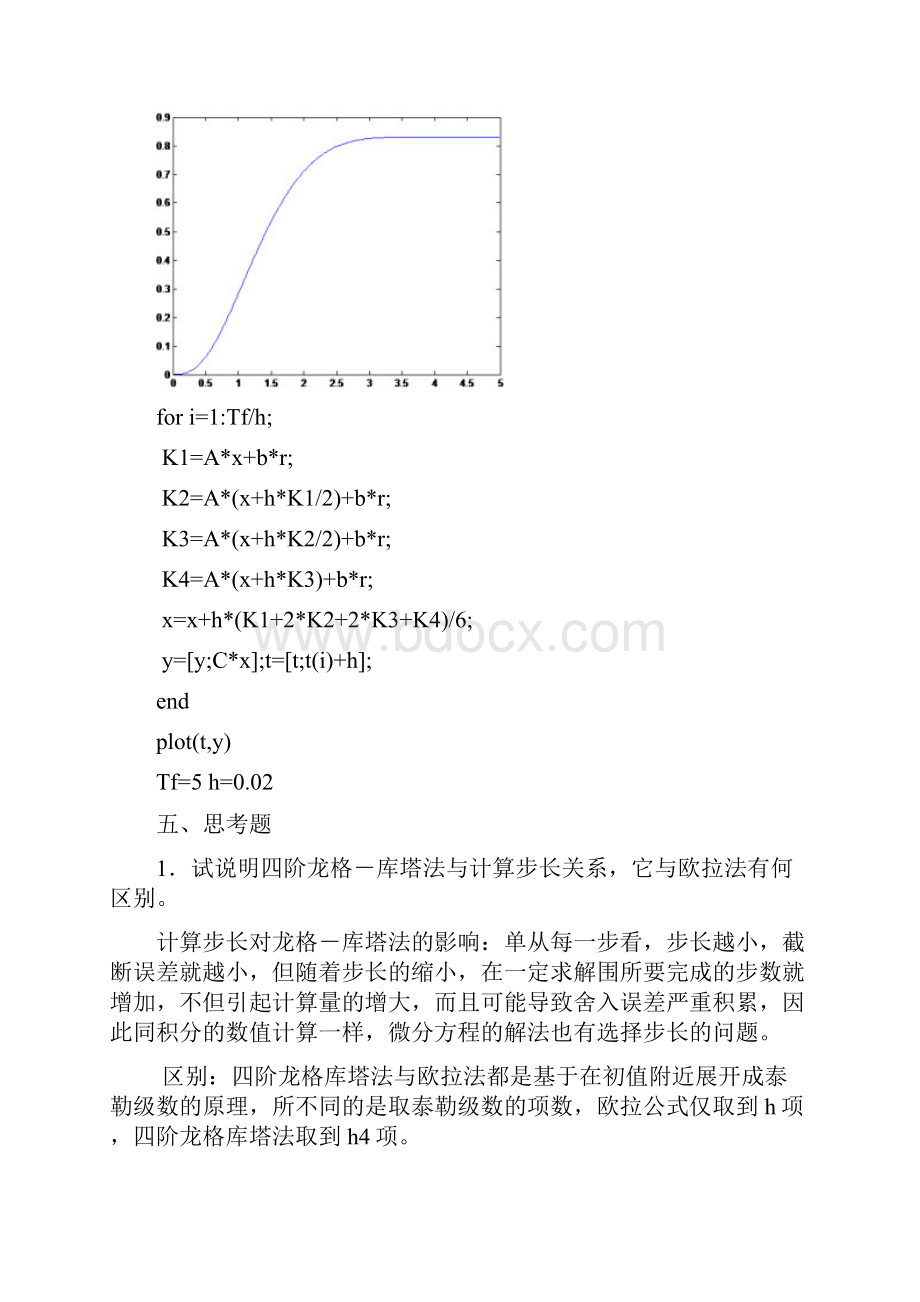 仿真技术实验程序及思考题解答完整版汇总.docx_第3页