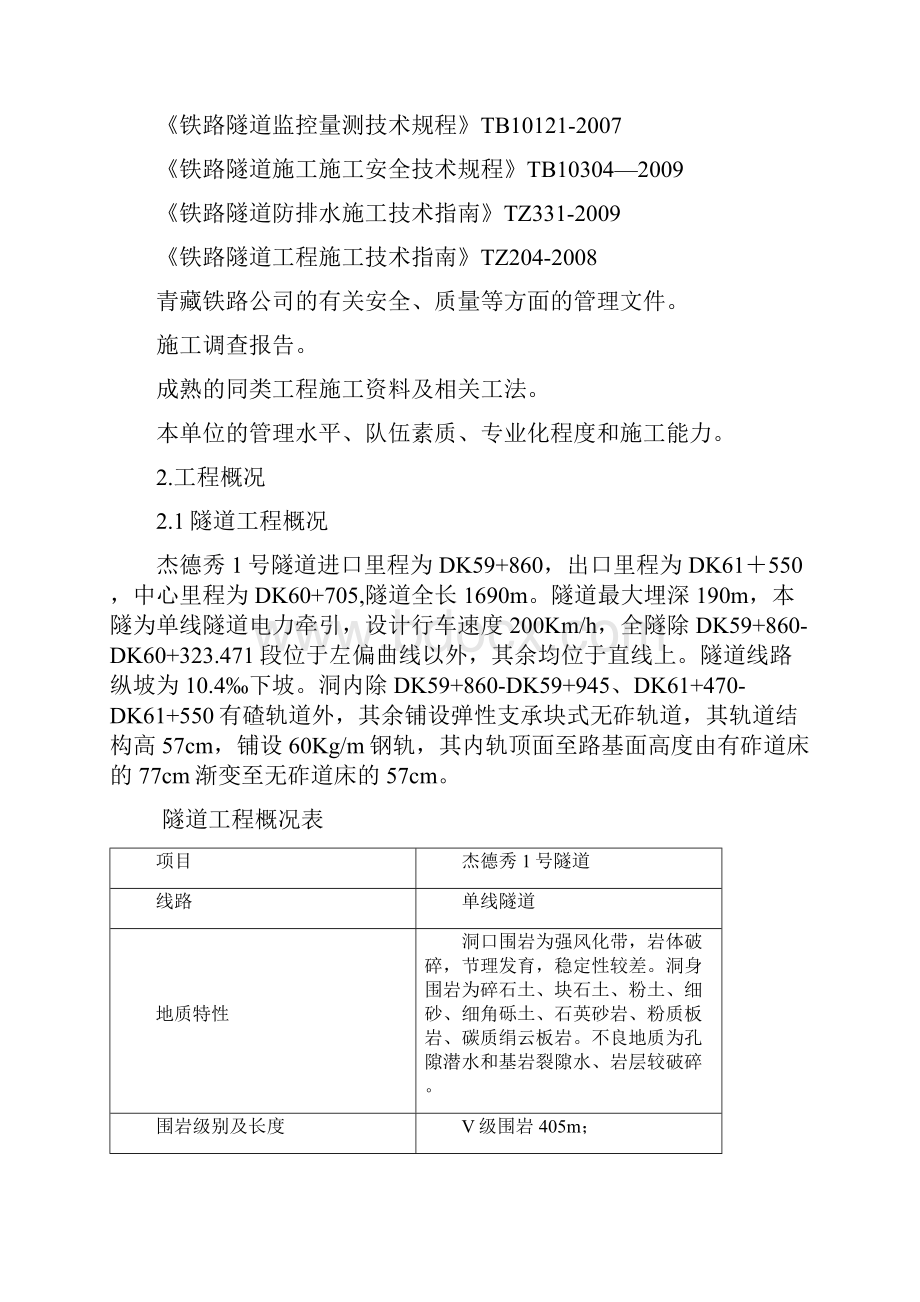 隧道工程安全专项施工方案.docx_第3页