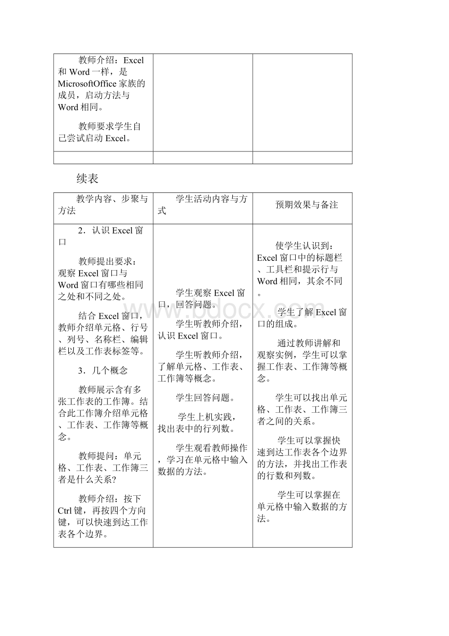 初中信息技术excel教案.docx_第3页