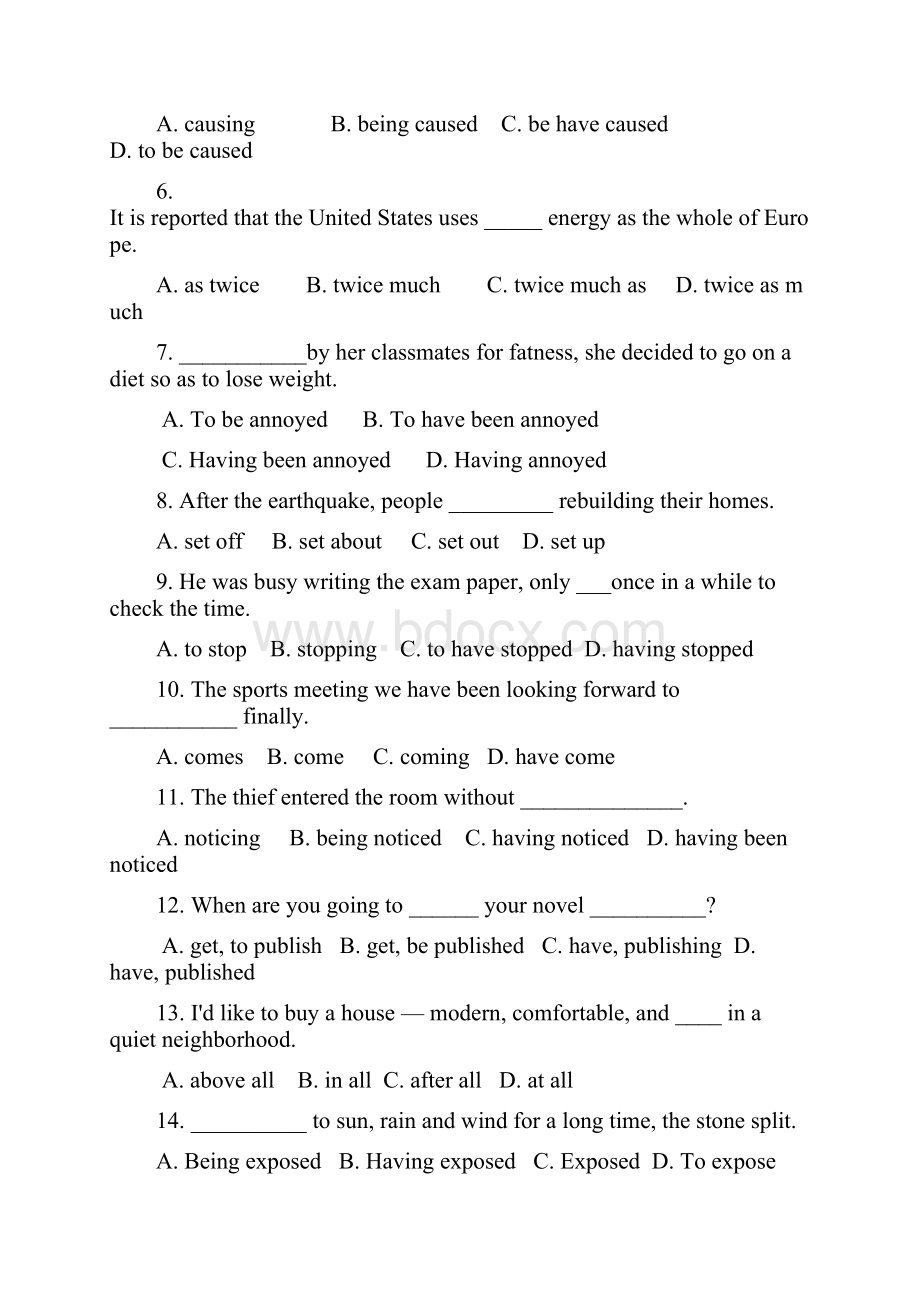 1516学年下学期高二期中考试英语试题附答案3.docx_第2页